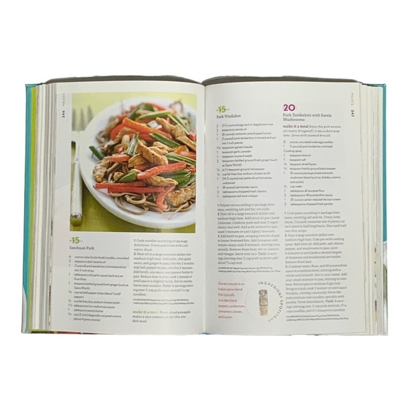 Cooking Light Complete Meals in Minutes Over 700 Quick Healthy Recipes 528 Pages - Picture 9 of 15